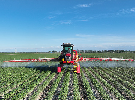 9001诚信金沙3WPZ-3000型自走式风幕式喷杆喷雾机